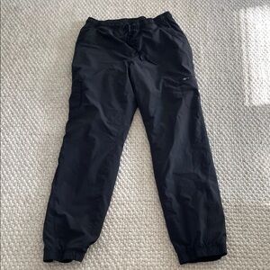 Eddie Bauer Black Jogger Track Pants Relaxed Fit